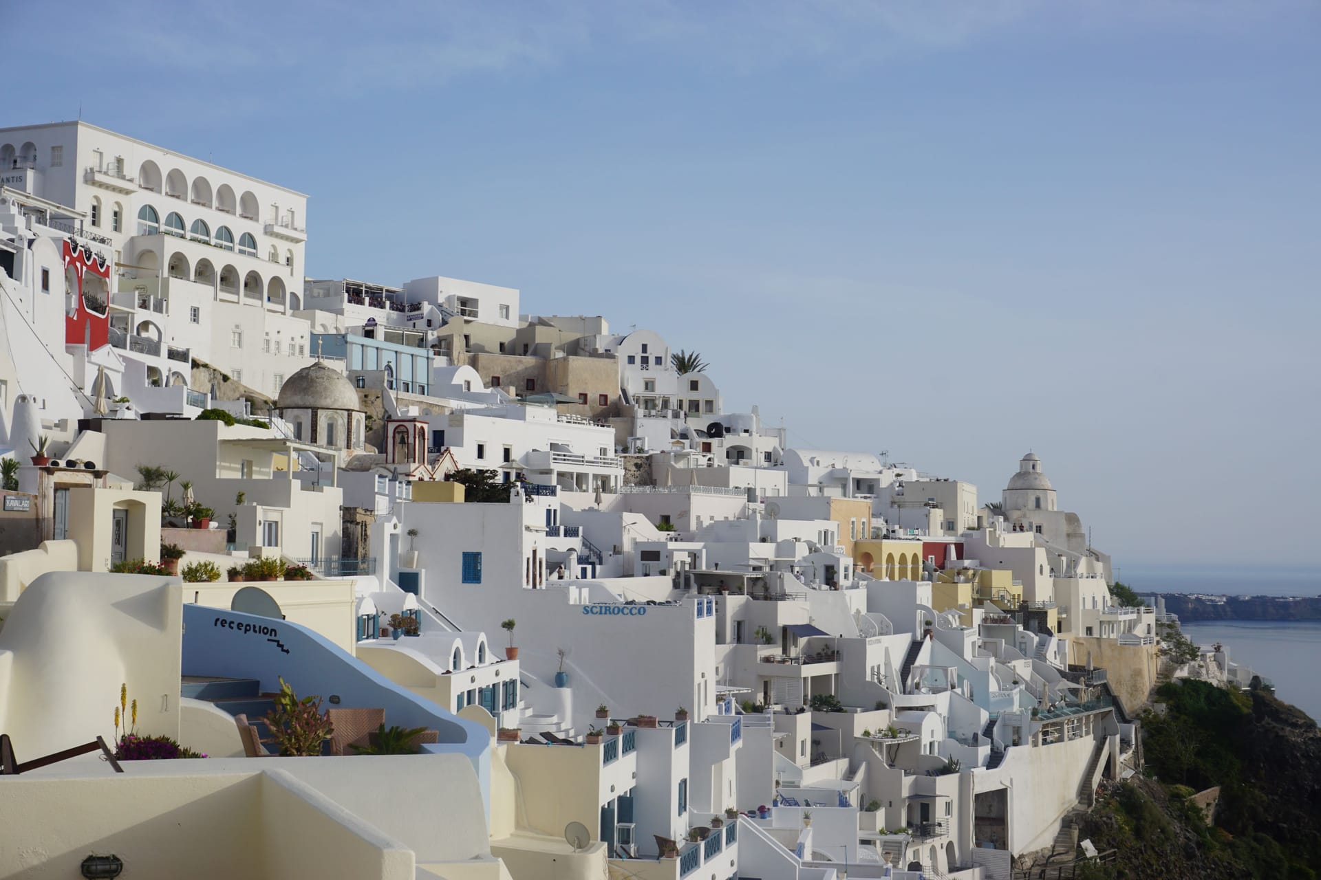 Santorini Island — local identity