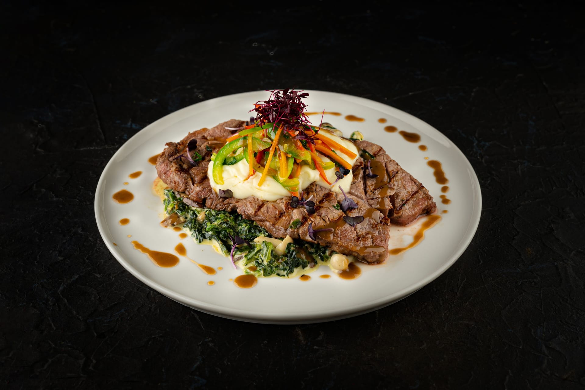 Private jet inflight catering