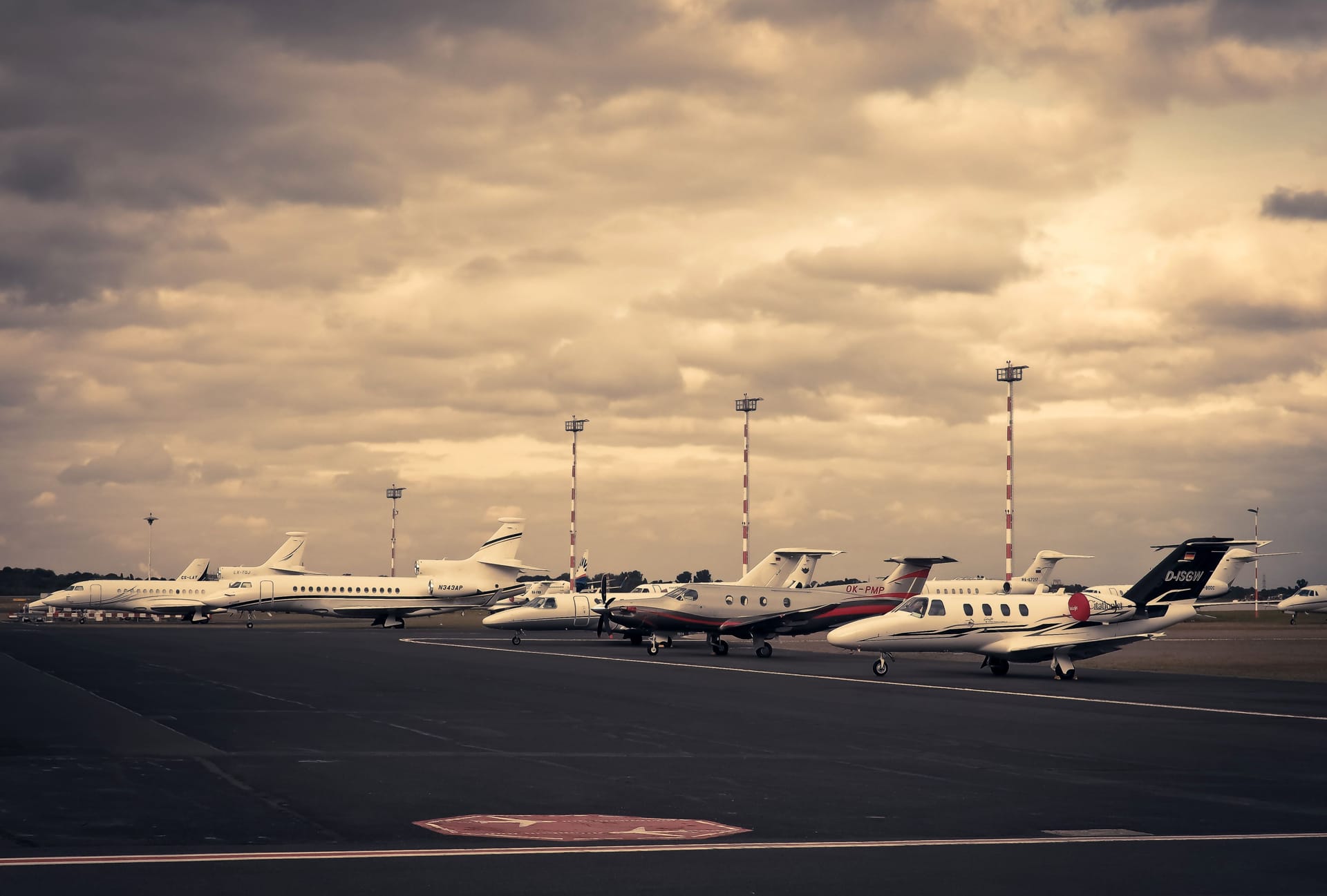 Private jet inflight catering