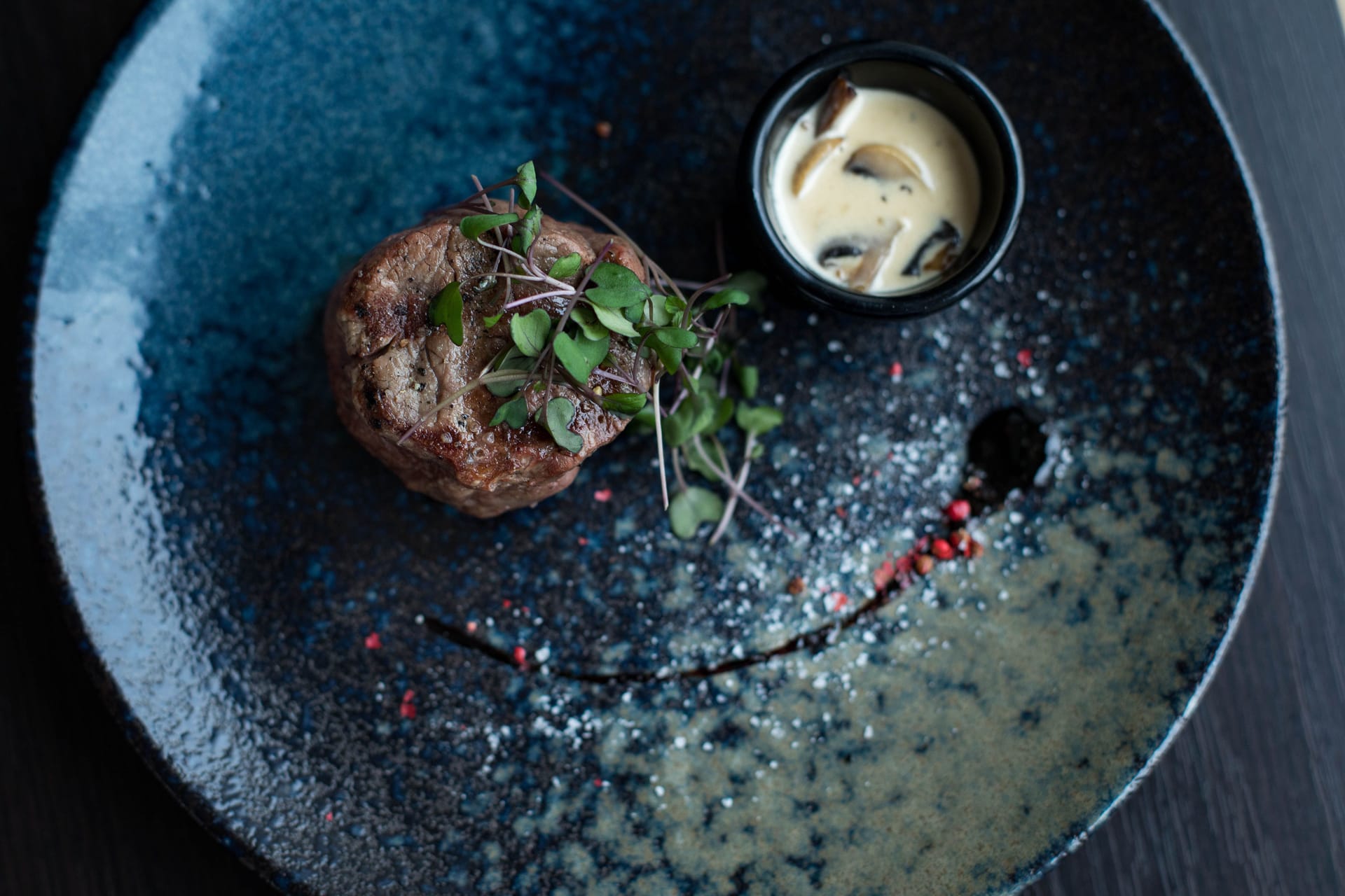 Private jet inflight catering
